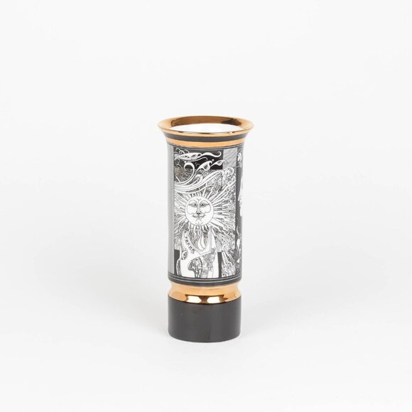 1960s Hollohaza Vase by Endre Szasz -MCM Meets Art Nouveau - Picture 2 of 3
